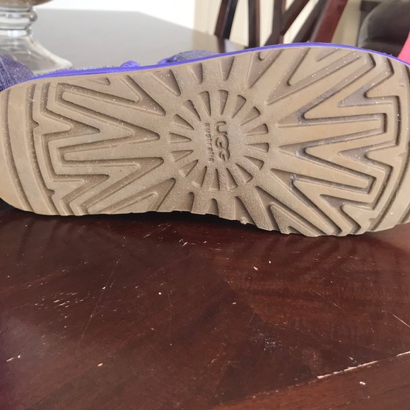 Purple Sequin Uggs - Picture 3 of 3
